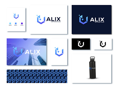 ALIX - BRANDING brand identity branding design graphic design illustration illustrator logo vector