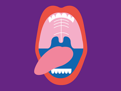 medical mouth design doctor editorial design graphic design illustration medical