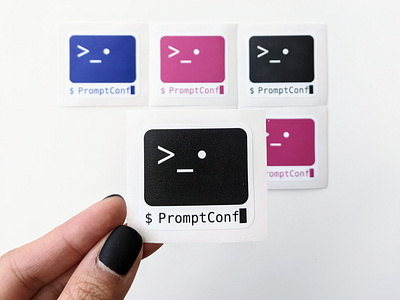 Stickers for PromptConf Chicago