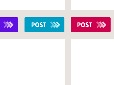 Fun colors for post buttons arrows blue buttons pink post prismatic purple submit