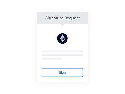 MetaMask Signature Request Illustration