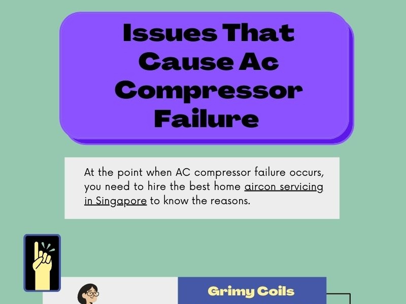 Issues That Cause AC Compressor Failure by Hana Aircon on Dribbble