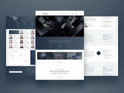 PEMTec Website design webdesign