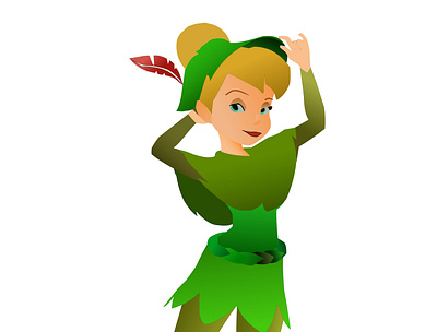 Tinkerbell abstrac graphic design tinkerbell vector tingkerbell