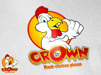Crown Chicken Logo chicken crown fresh kfc logo pieces