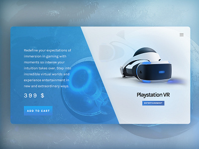 PSVR Product Card card playstation product vr
