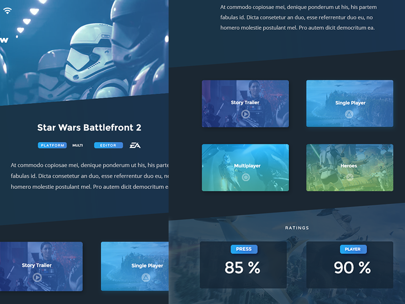 Game Review App Concept by Exodsgn on Dribbble