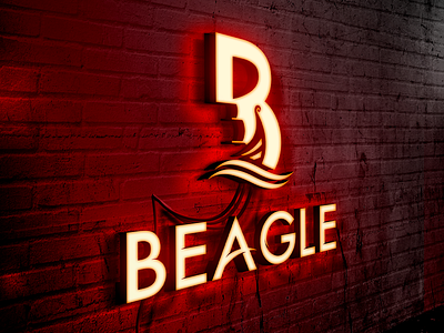 Beagle Logo Design design dribbble illustration symbol typography vector