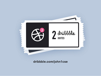 Dribbble invite giveaway