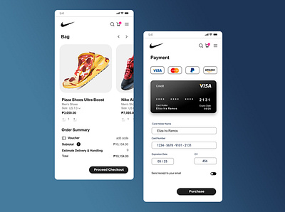 Daily UI Design Challenge 002- Credit Card Checkout checkout app credit card daily ui challenge ux