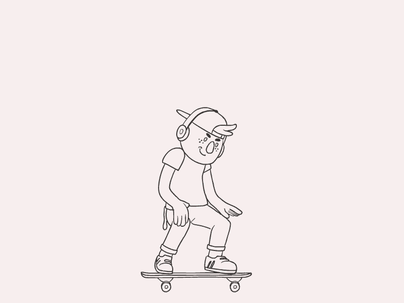 Skater Flip by jaume on Dribbble
