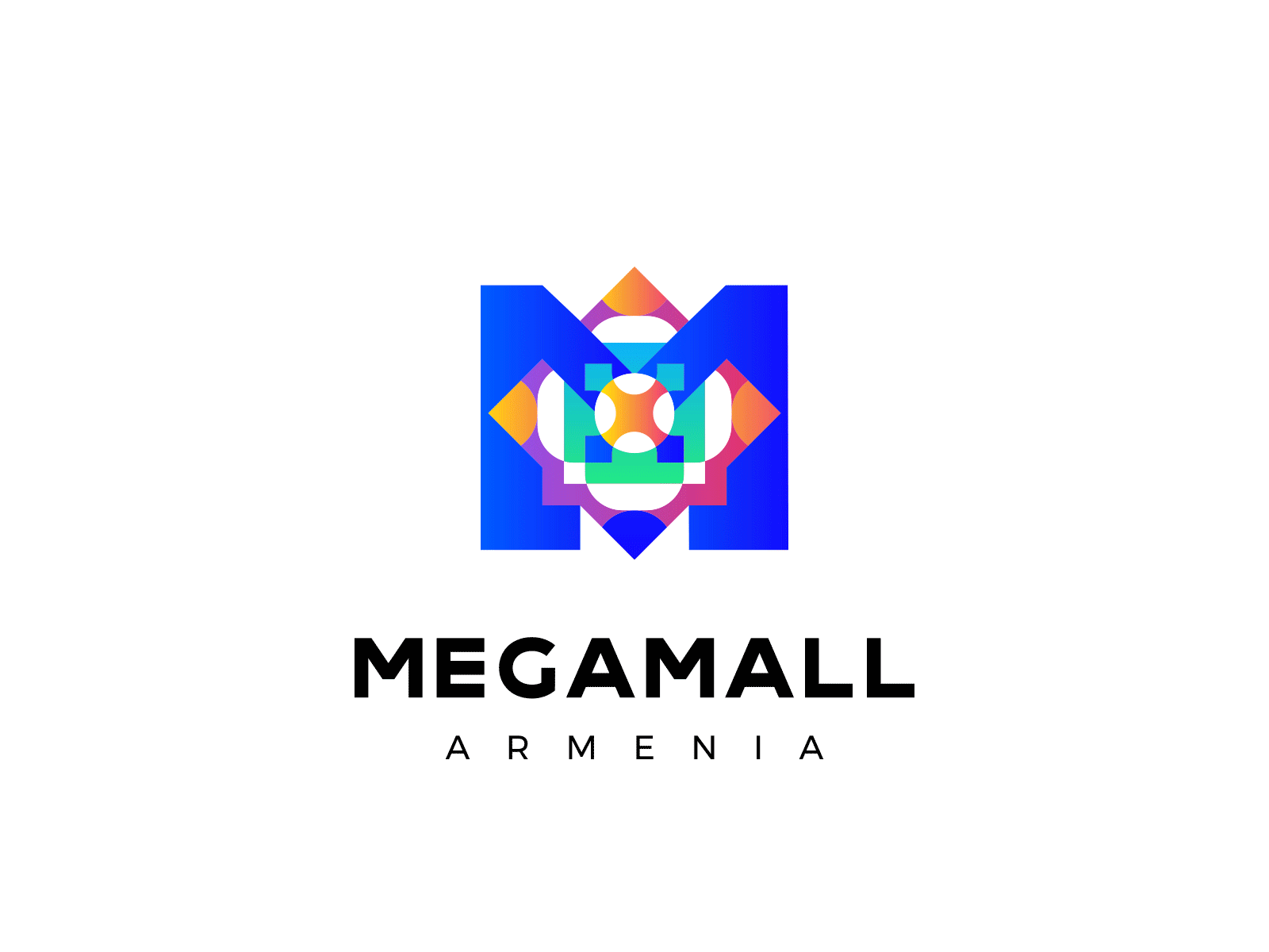 Megamall Armenia Logo Design armenia brainding brandingagency designagency logo logoanimated logodesign logotype yerevan
