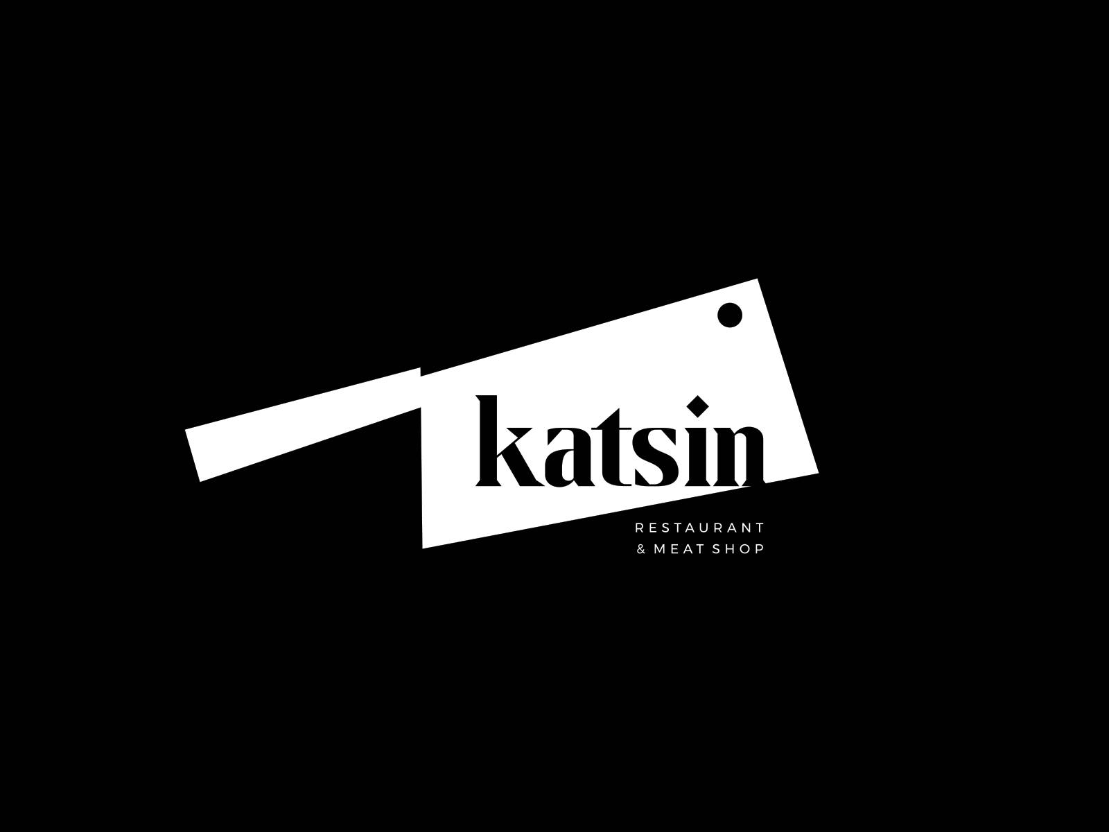 Katsin Restaurant Logo Design and Branding braind branding branding agency gif logo logodesign restaurant branding restaurant logo yerevan