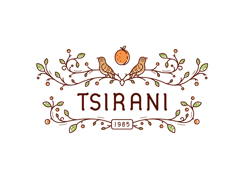 Tsirani Garden Restaurant Logo by Braind Dribbble Dribbble