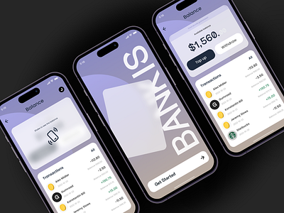 Banking app - bankis app app design bank banking app branding card figma finance financial glass effect graphic design interface mobile app mobile app design ui ui ux design ui ux designer usability ux web design