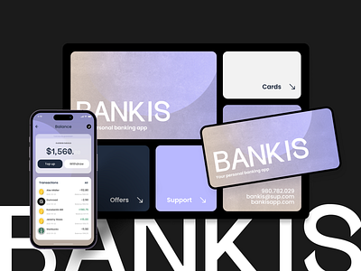 Bank app design