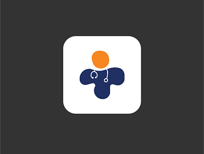 Medical app icon health icon logo medical vector