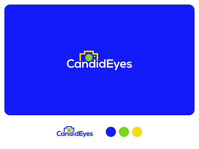 Logo Design CandidEyes, a photographer portfolio.