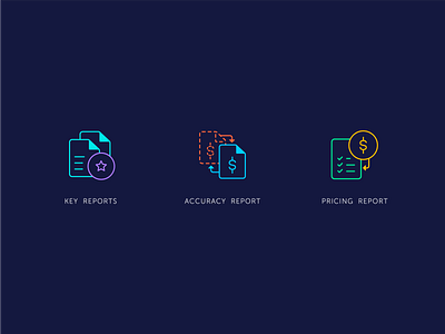 Report Icons accuracy app icons checklist colored icons document dollar icon set iconography key reports line icon lineicons pages pricing report ui elements