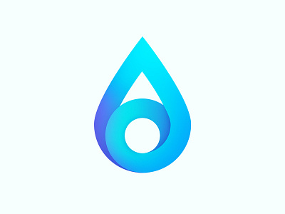 Drop Logo branding collection colorfull design drop gradient graphicdesign icon logo mark neststrix water