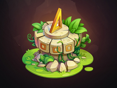 Gold Treasure Chest by NestStrix Game Art Studio on Dribbble