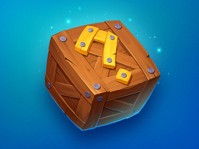 Mystery Box asset box concept element game icon illustration loot mystery object powerup