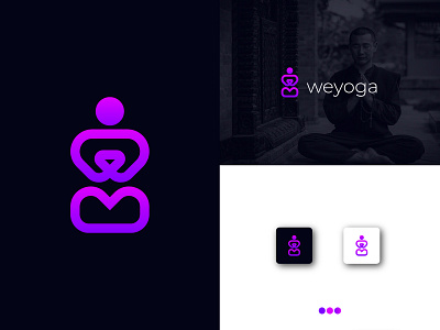 This is unused yoga logo creative modern logo meditation logo modern yoga logo yoga yoga logo yoga logo presentation