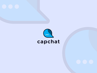 capchat logo design
