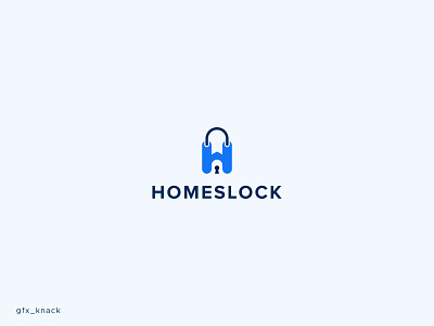 Homeslock logo design home home rent logo home serure logo homeslock house rent logo lock logo privacy logo protection logo rent logo