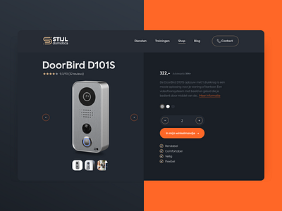 Product page Domotic