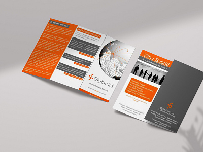 Sybrid Internet Broadband Brochure branding graphic design
