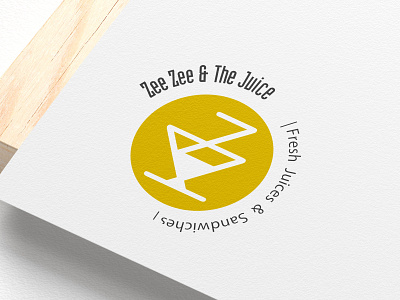 Zee Zee & the Juice Logo branding graphic design logo vector