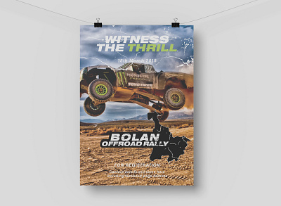 Bolan Rally Poster Design - 1 animation branding design graphic design illustration logo typography vector
