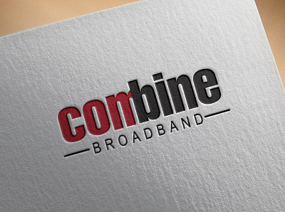 Combine Broadband Logo animation branding design graphic design illustration logo typography vector