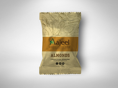 Aajeel Dry fruits Package Design animation branding design graphic design illustration logo typography
