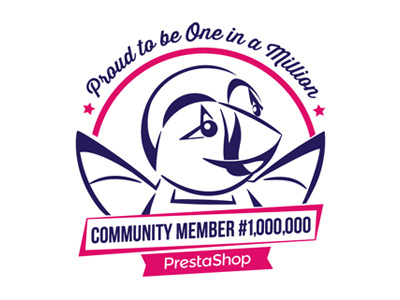 #WeAre1Million T-shirt & sticker design community ecommerce prestashop