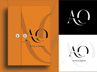 Alpha & Omega 3d art branding clean concept creative design graphic design icon illustration logo nft vector