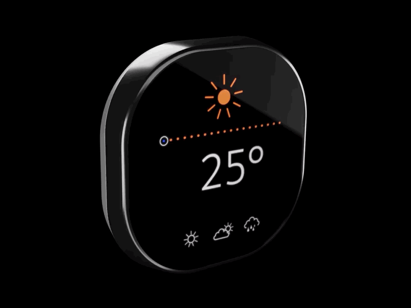 Animation of temperature system🌤