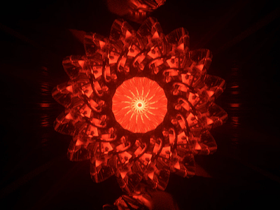 The red lair 3d abstract art c4d cinema4d design octane red