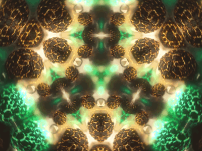 Animtest/030_1 3d abstract animation art c4d cg cinema4d design glow green light model modeling octan octane renders