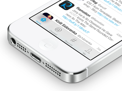 Twitter for iOS7 app interfaces ios7 twitter