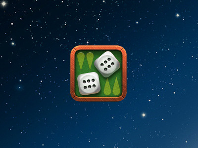 Backgammon icon game icon ios
