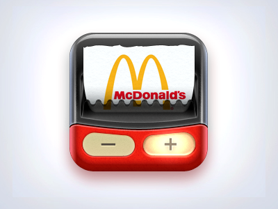 any version, McDonald's calculation fastfood icon ios mcdonalds