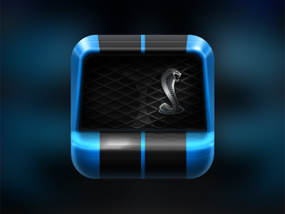 Shelby Cobra gt500 app cobra ford fun icon ios shelby