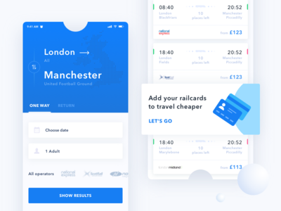 Kaola. IOS app for train tickets booking. app blue booking design ios iphone x screen search tickets train ui ux