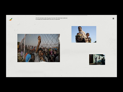 Defund Tigray Genocide Site animation branding design illustration interactive interface motion ui web website