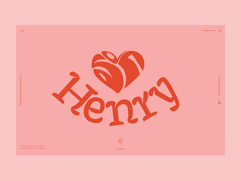 Love Henry branding design font fonts illustration interface landing type typeface