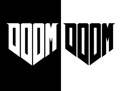 DOOM rebrand by Bekeri Khari-Bousso on Dribbble