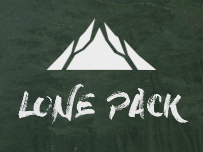 Lone Pack branding branding design logo design nature design