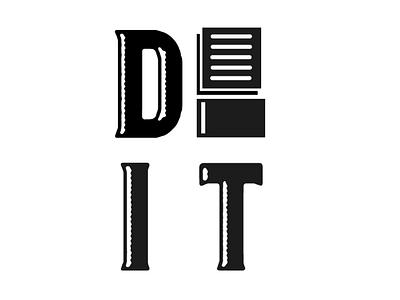 Do It digital art letter art lettering vector vector art vote